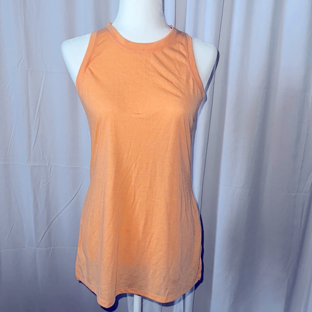 Bright Orange Tank Top Tunic